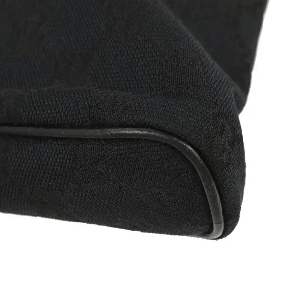 Gucci Black Canvas GG Abbey D Ring Handbag 145750 002404 155675 - Picture 4 of 10